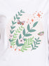 White Printed Long - Sleeve Design 36 - Khotwh